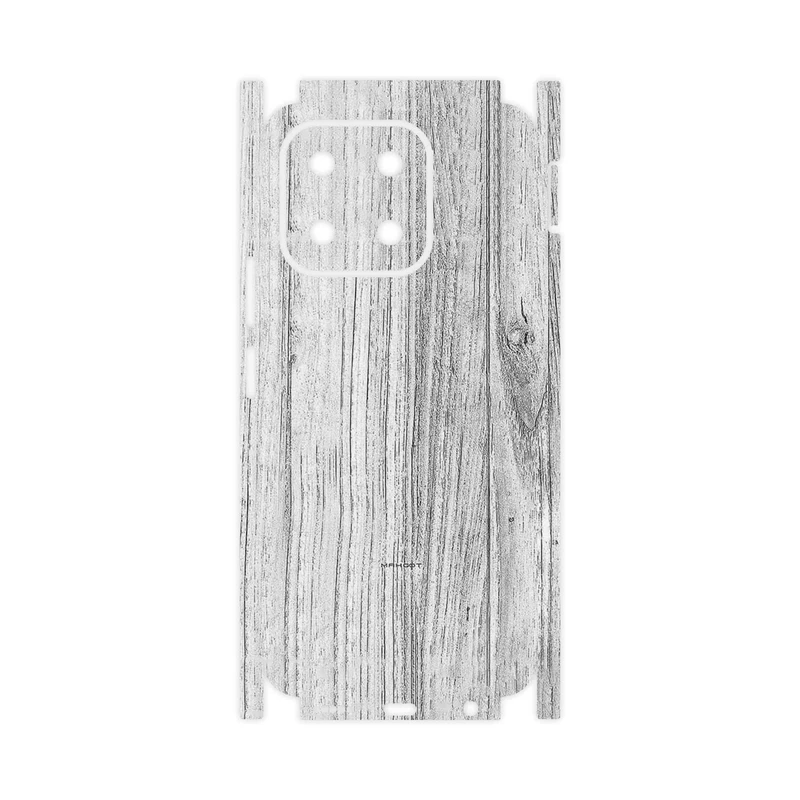 برچسب پوششی ماهوت مدل White_Wood-FullSkin مناسب برای گوشی موبایل آنر X6b