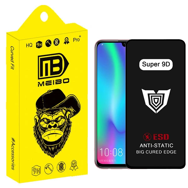 محافظ صفحه نمایش میبو مدل Super 9D Glavers مناسب برای گوشی موبایل هوآوی P smart / 10 lite