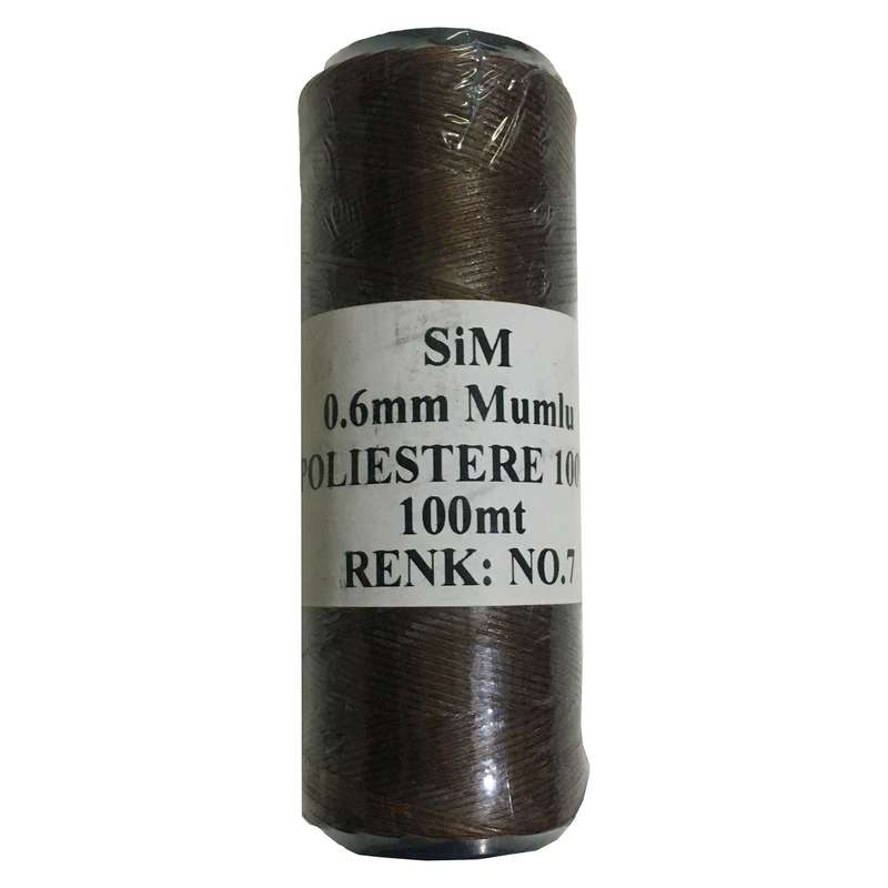 نخ موم دار کد 7 طول 100 متر نخ موم دار کد 7 طول 100 متر
