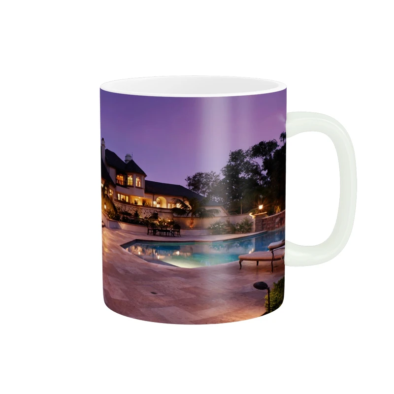 ماگ پاد آفرین مدل خانه آرام کد DKC77