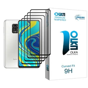 Cooling Olka Glass MIX004 Screen Protector For Xiaomi Redmi Note 9S Pack Of 4