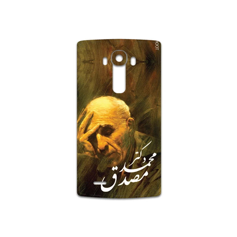 برچسب پوششی ماهوت مدل Dr-Mosadeq مناسب برای گوشی موبایل ال جی G4