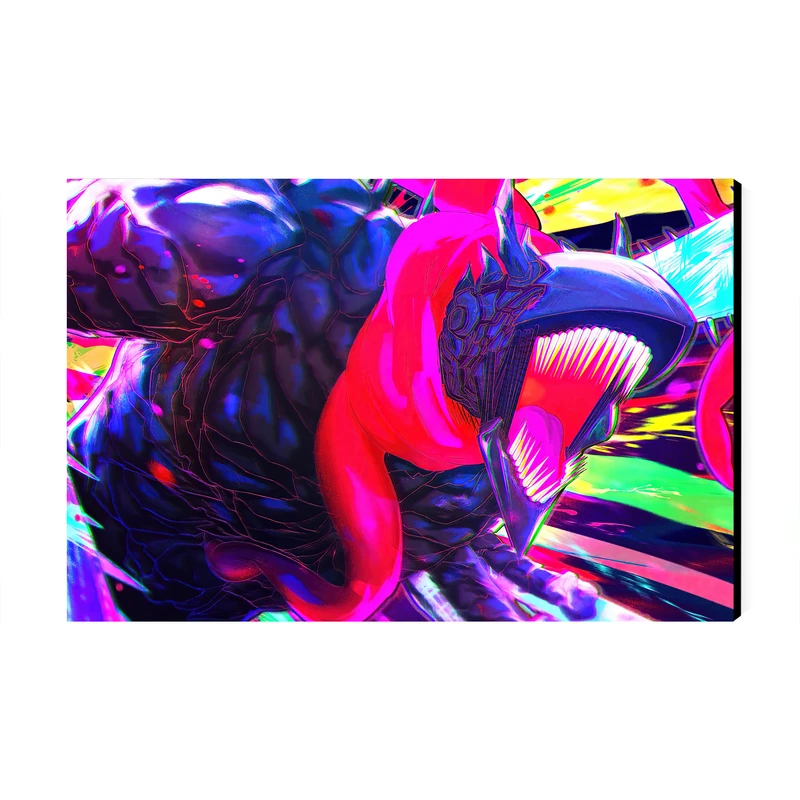 تابلو شاسی مدل انیمه مرد اره ای  Chainsaw Man کد As3730