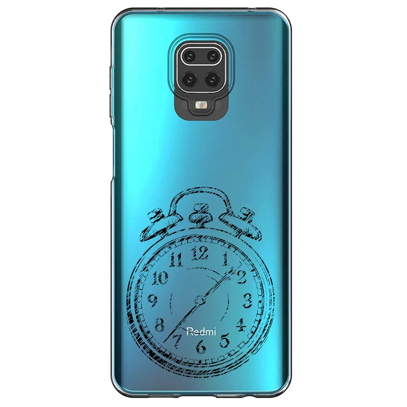 کاور مگافون طرح ساعت مدل C64-B مناسب برای گوشی موبایل شیائومی Redmi Note 9s / 9 Pro / 9 Pro Max