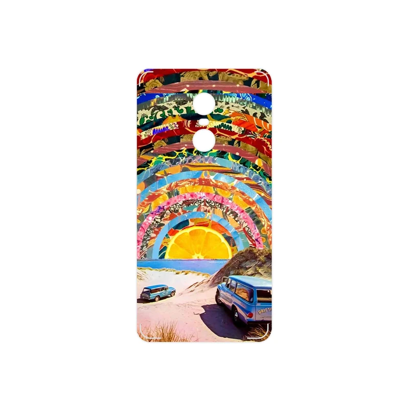 برچسب پوششی ماهوت مدل Collage of Orange Sky مناسب برای گوشی موبایل شیائومی Redmi Note 4X