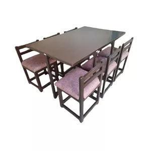 میز و صندلی ناهارخوری 6 نفره گالری چوب آشنایی مدل Ro-720