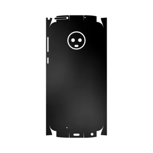 MAHOOT Black-Matte-FullSkin Cover Sticker for Motorola Moto G6