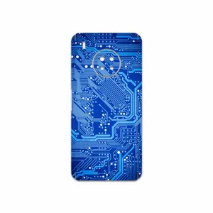 MAHOOT Blue Printed Circuit Board Cover Sticker for Huawei Y9a