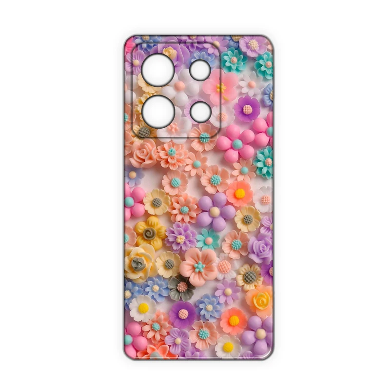 کاور مدل گل کد 320 مناسب برای گوشی موبایل شیائومی Redmi Note 13 Pro 4G / Poco M6 Pro 4G