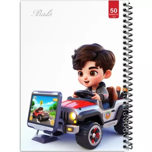 دفتر نقاشی 50 برگ انتشارات بله طرح پسر ماشین سوار کد A4-L640