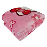 پتو یک نفره گلبافت مدل هلو کیتی سایز 220x160 سانتی‌متر
