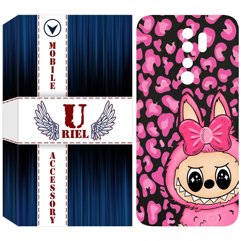 کاور یوریل مدل KSH کد 107 طرح عروسک لبوبو مناسب برای گوشی موبایل شیائومی Redmi Note 8 Pro