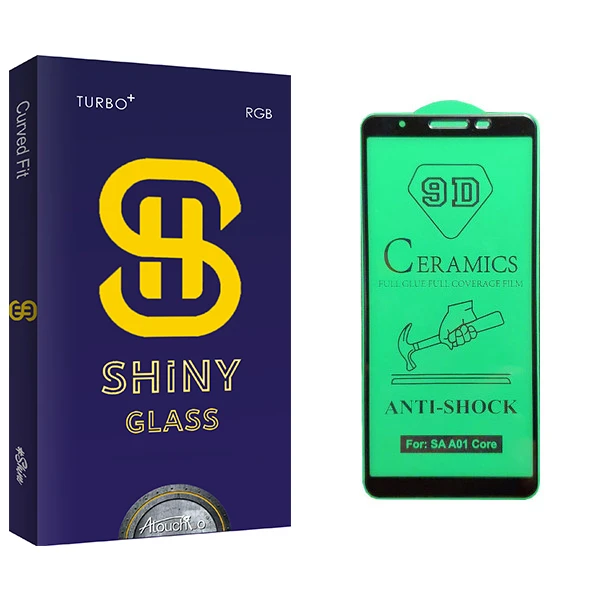 محافظ صفحه نمایش سرامیکی آتوچبو مدل Shiny Glass مناسب برای گوشی موبایل سامسونگ Galaxy A01 core