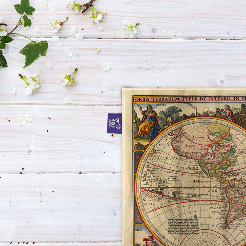 کاغذ کادو ترمه طراحان ایده مدل نقشه قدیمی کد cfp1024