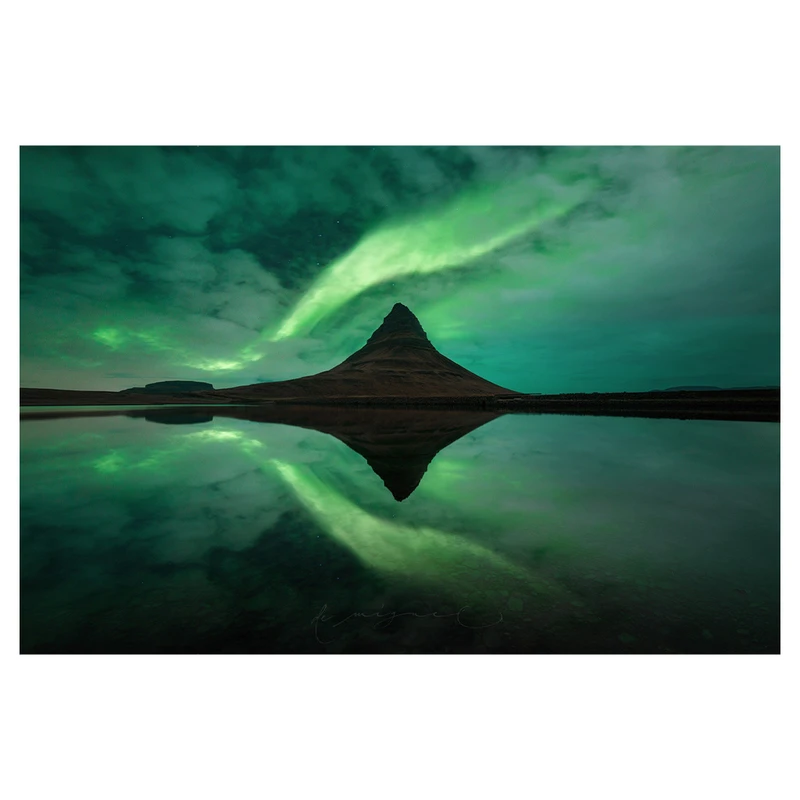 فرش پارچه‌ای طرح شفق قطبی مدل چشم نواز کد AR3059159