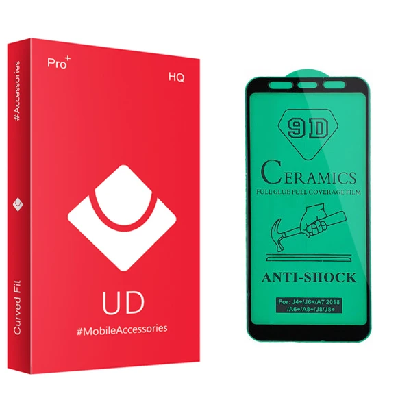 محافظ صفحه نمایش سرامیکی یو دی مدل +PRO مناسب برای گوشی موبایل سامسونگ Galaxy A7 2018/A750