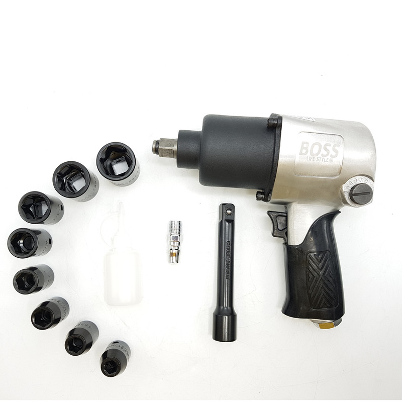 مجموعه 10 عددی آچار بکس بادی صنعتی باس مدل LIFE_STYLE_IWBS