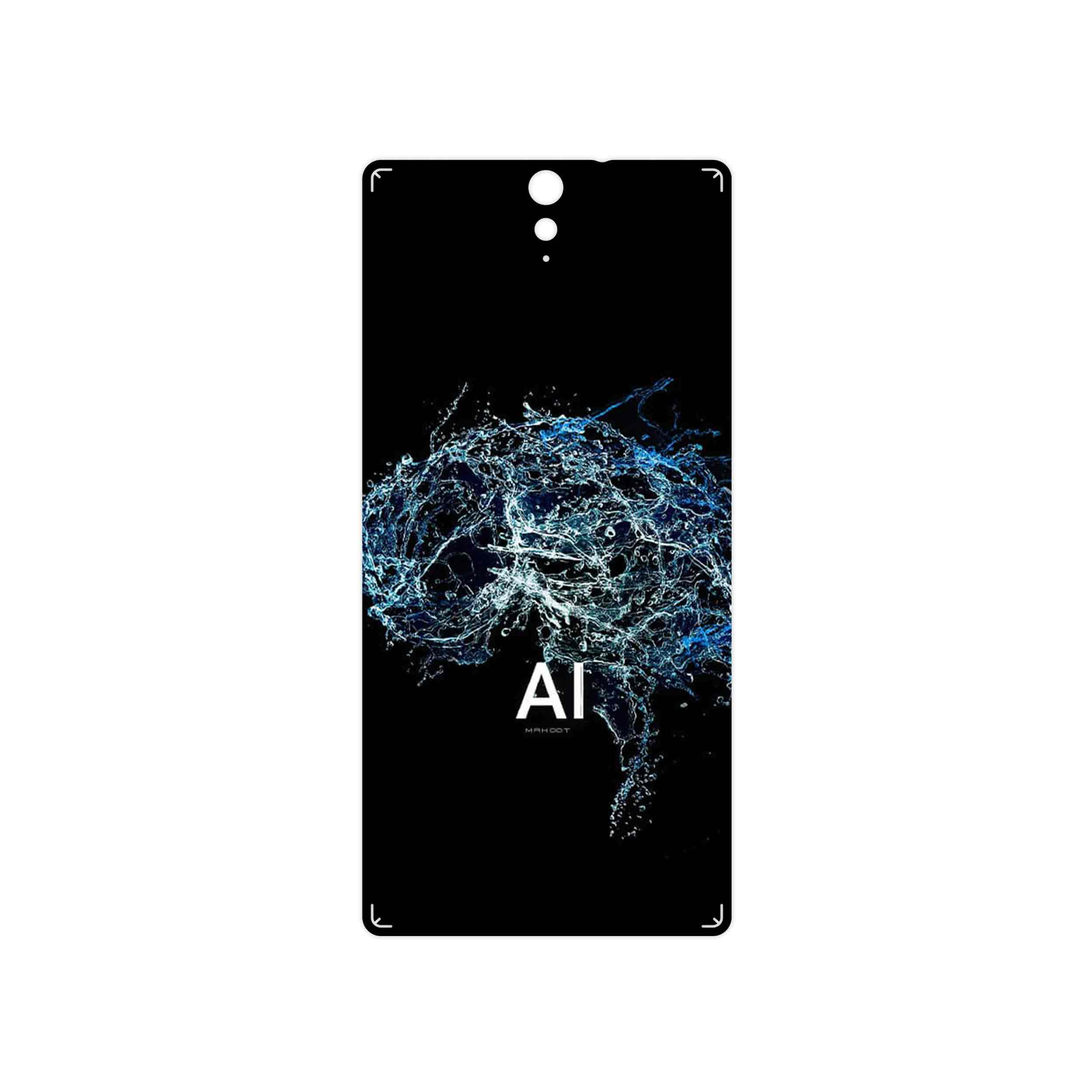 برچسب پوششی ماهوت مدل Artificial intelligence 2 مناسب برای گوشی موبایل سونی Xperia C5