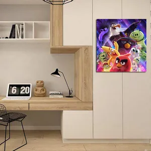 تابلو شاسی کودک مدل Angry Birds کد 34