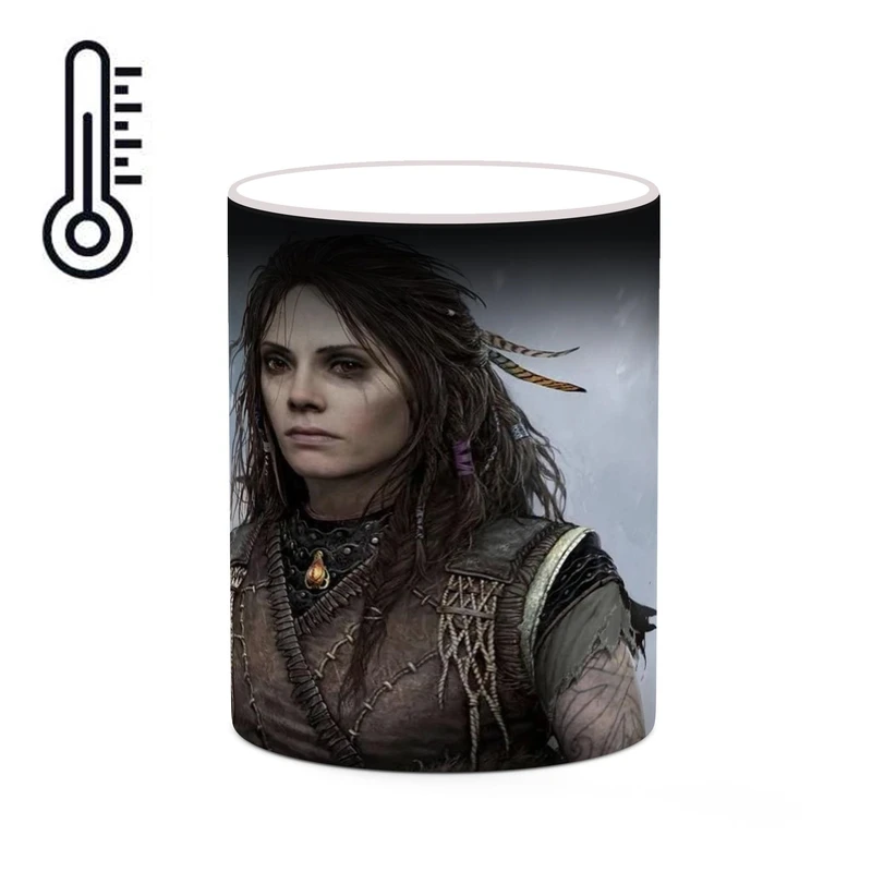 ماگ حرارتی کاکتی طرح گاد آف وار God Of War مدل mgh40681