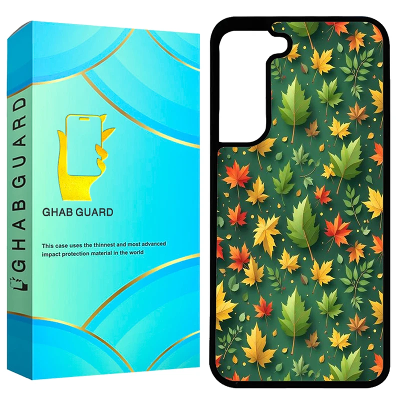 کاور قاب گارد طرح برگ پاییزی مدل GCHPA21F مناسب برای گوشی موبایل سامسونگ Galaxy S21 FE 5G
