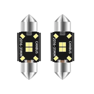 لامپ فشنگی سقف خودرو تایپر مدل 8SMD-w31 بسته دو عددی 