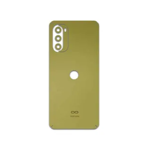 MAHOOT Matte-Gold Cover Sticker for Motorola Moto G52