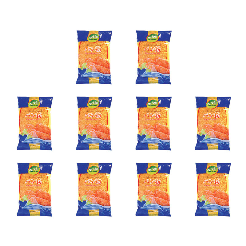 آرد سوخاری ژاپنی پانکو نارنجی افخم - 1000 گرم بسته 10 عددی