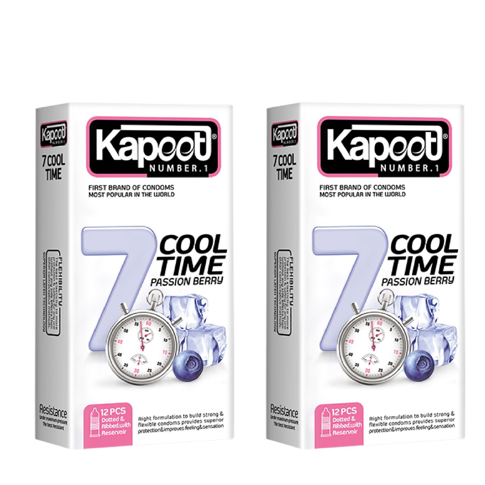 کاندوم کاپوت مدل 7Cool Time مجموعه 2 عددی -  - 1