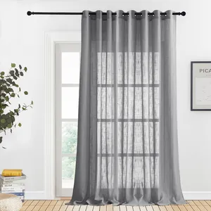 پرده پانچ نوین دکور سیلوانا مدل حریر نازلی 3 سایز 280x300 سانتی‌متر