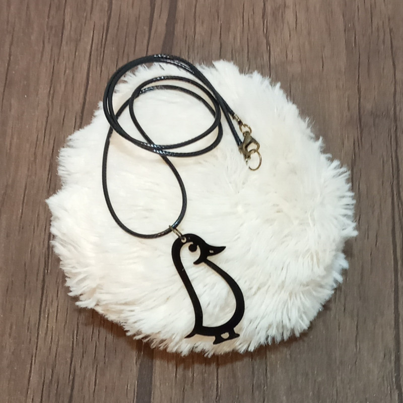 گردنبند دخترانه مدل پنگوئن گردنبند دخترانه مدل پنگوئن