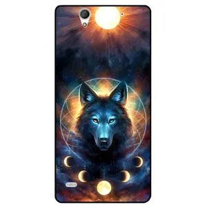 Megafone Wolf and Moon 8006 Cover For Sony Xperia C4