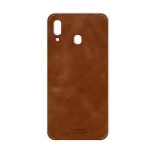 MAHOOT Buffalo Leather Cover Sticker for Samsung Galaxy A20