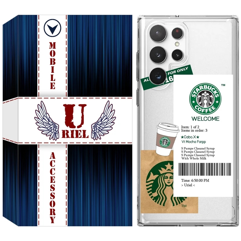 کاور یوریل مدل Clear کد 4 مناسب برای گوشی موبایل سامسونگ Galaxy S22 Ultra