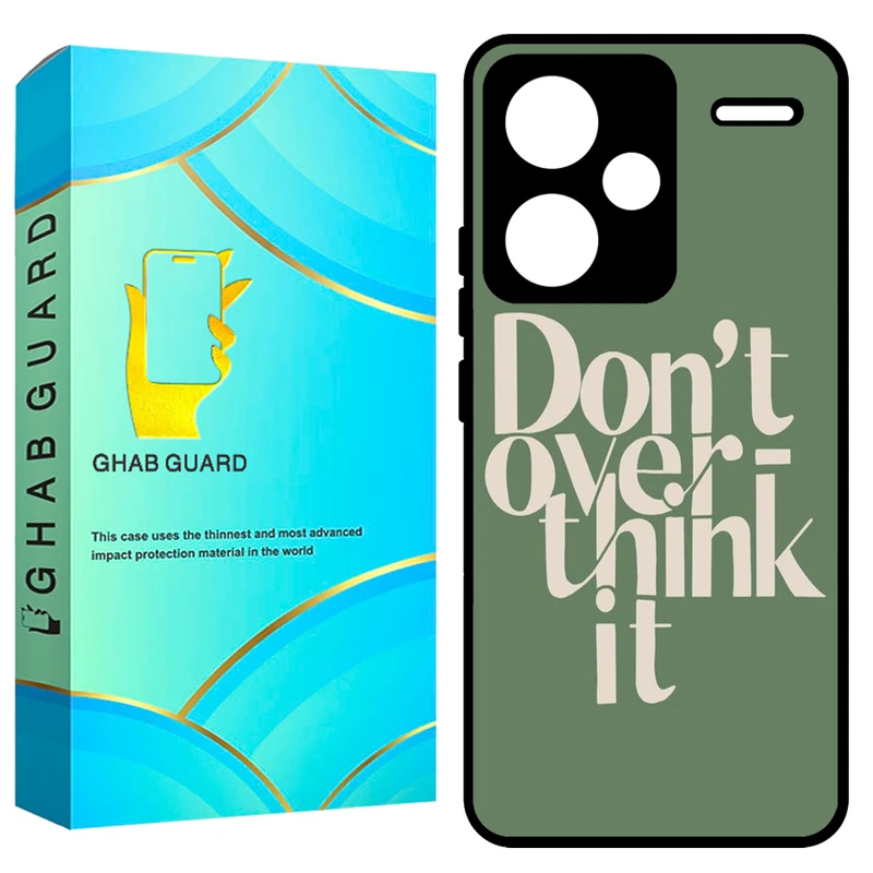 کاور قاب گارد طرح متن مدل GCHPN13PL مناسب برای گوشی موبایل شیائومی Redmi Note 13 Pro Plus