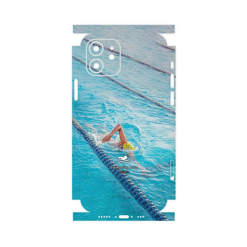 برچسب پوششی ماهوت مدل Swimming-FullSkin مناسب برای گوشی موبایل اپل iPhone 12
