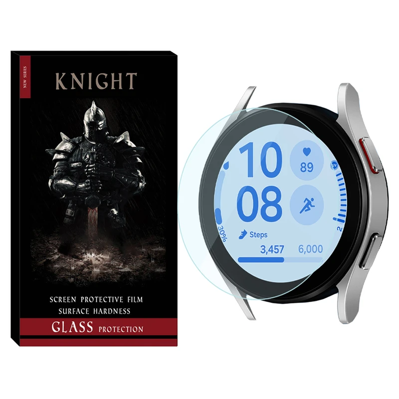 محافظ صفحه نمایش شیشه‌ای نایت مدل Glass-KT مناسب برای ساعت هوشمند سامسونگ Galaxy Watch FE