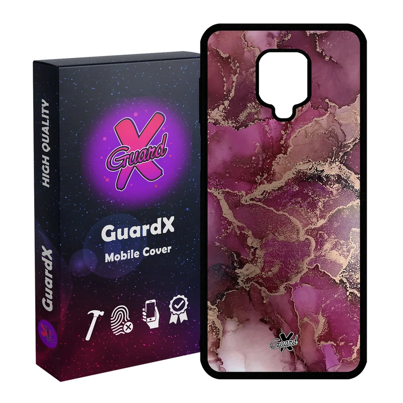 کاور گارد ایکس طرح ماربل مدل Glass10271 مناسب برای گوشی موبایل شیائومی Redmi Note 9S / Note 9 Pro / Note 9 Pro Max