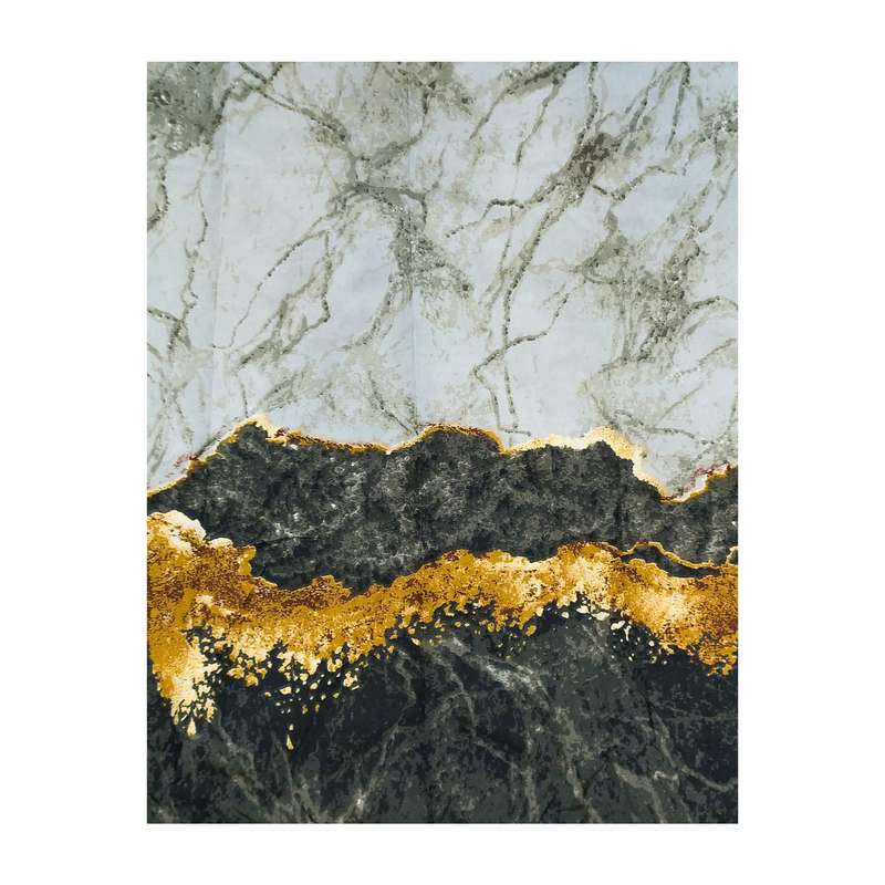 ملحفه آدنو مدل Marble کد CH33 یک نفره سایز 120x200 سانتی متر