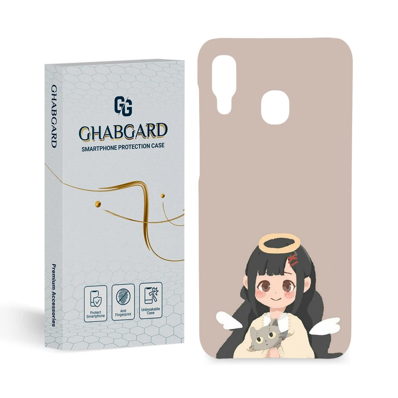 کاور قاب گارد مدل دخترانه مناسب برای گوشی موبایل سامسونگ Galaxy A20 \ A30