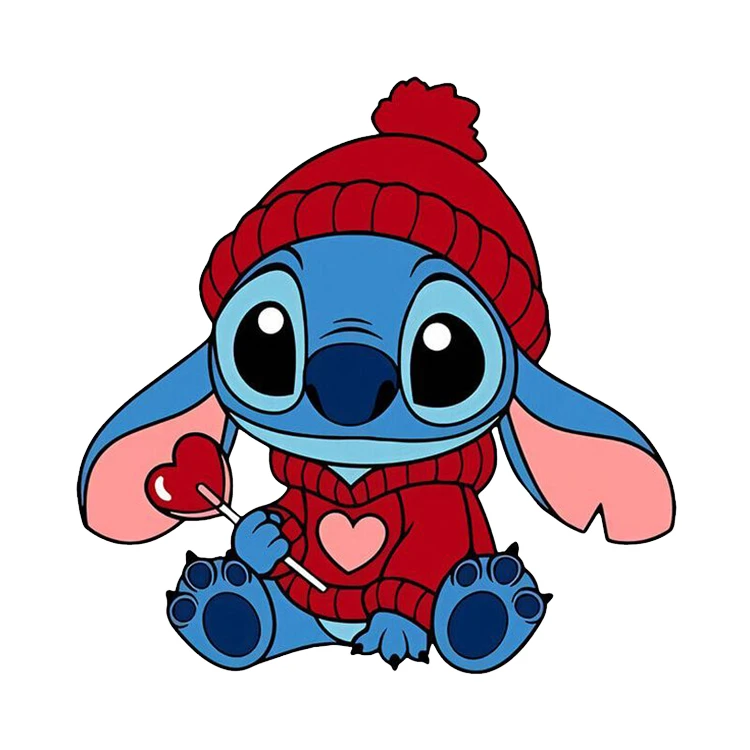 استیکر پارچه و لباس پاد آفرین مدل کارتون استیچ کد DKST52