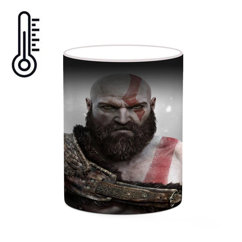 ماگ حرارتی کاکتی طرح گاد آف وار God Of War مدل mgh40726