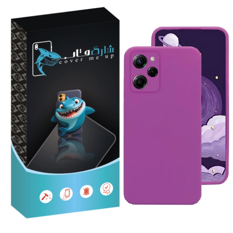 کاور شارک قاب مدل SILIK مناسب برای گوشی موبایل شیائومی Poco X5 Pro