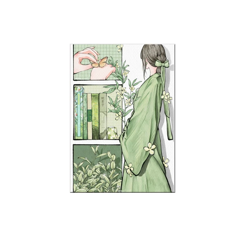 کارت پستال دیان مدل دخترانه کد 012