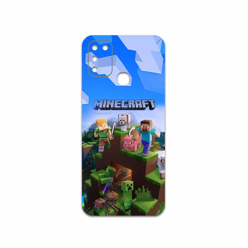 برچسب پوششی ماهوت مدل Minecraft-Game مناسب برای گوشی موبایل اینفینیکس Hot 10 Play