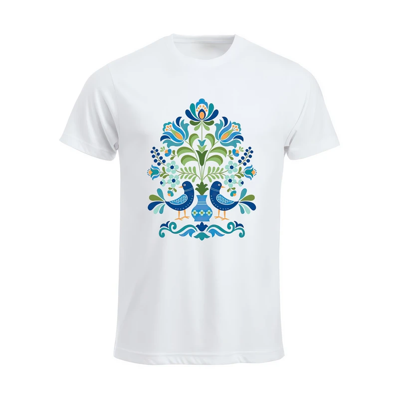 تی شرت آستین کوتاه مردانه مدل پرنده کد 01