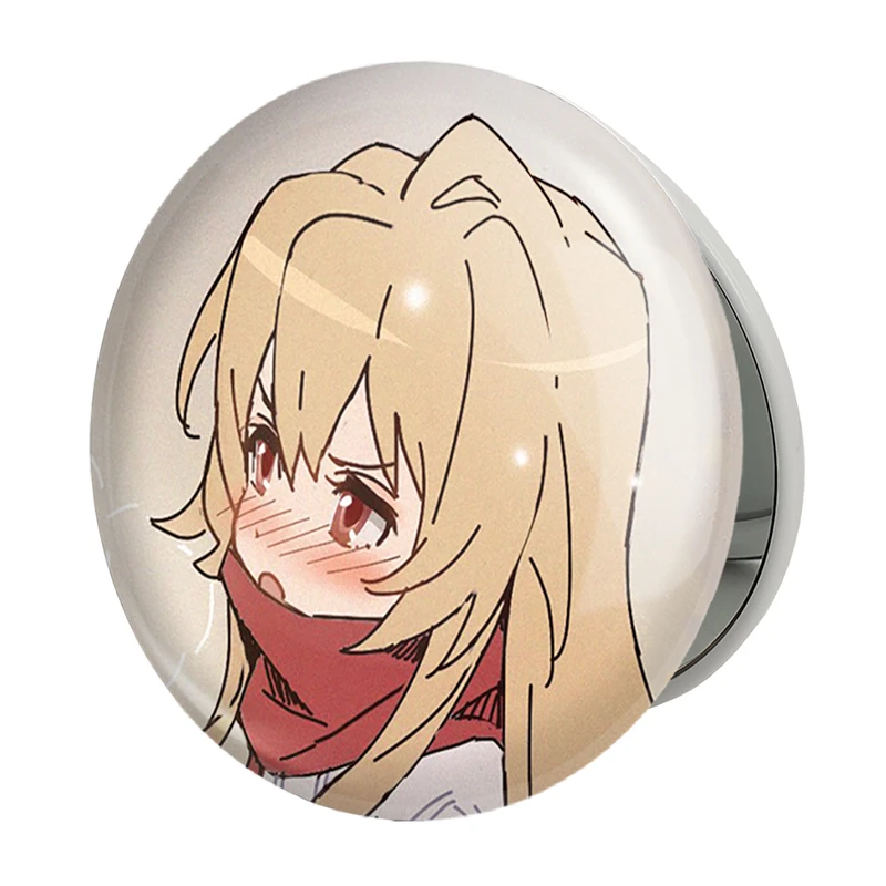 آینه جیبی خندالو طرح تایگا و ریوجی انیمه تورادورا مدل تاشو کد 32497