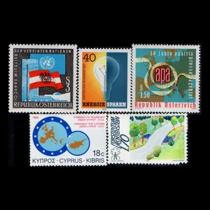 تمبر یادگاری مدل خارجی مجموعه 5 عددی 