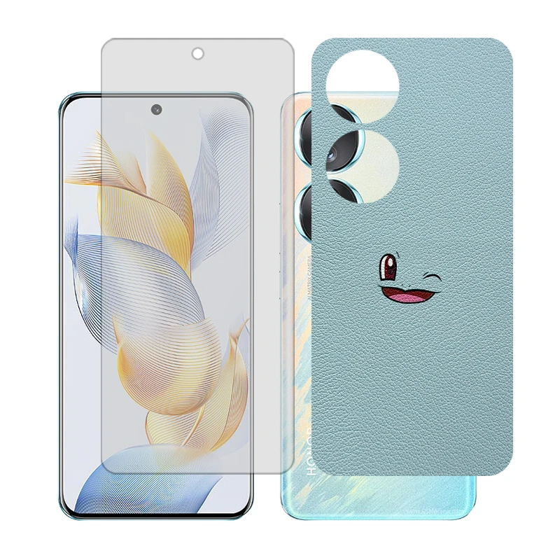 محافظ صفحه نمایش شفاف گلس مدل Together مناسب برای گوشی موبایل آنر 70 به همراه برچسب پوششی