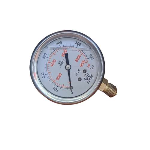 گیج فشار مدل bar 600  HERDE